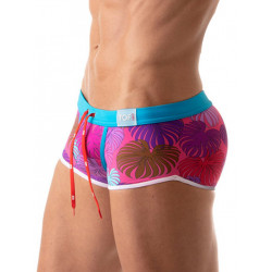 ToF Paris Floral Swim Trunk Swimwear Pink (T8439)