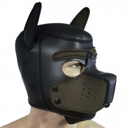 Rude Rider Neoprene Puppy Hood Coffee Brown (T7280)