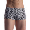 Olaf Benz Beachpants BLU1856 Swimwear ZigZag Black/White (T6368)