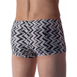 Olaf Benz Beachpants BLU1856 Swimwear ZigZag Black/White (T6368)