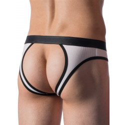 Manstore Jock Brief M811 Underwear White (T6374)