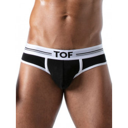 TOF French Brief Underwear Black 3-Pack (T8489)