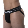 TitanMen Jockstrap Underwear Black/Black (T8388)