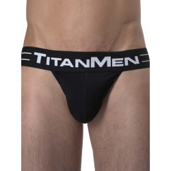 TitanMen Jockstrap Underwear Black/Black (T8388)