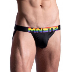 Manstore Workout Jock M2184 Underwear Black/Pride (T8530)