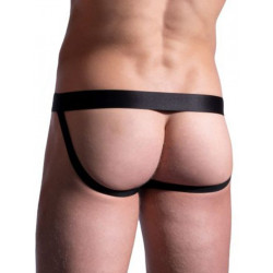 Manstore Workout Jock M2184 Underwear Black/Pride (T8530)