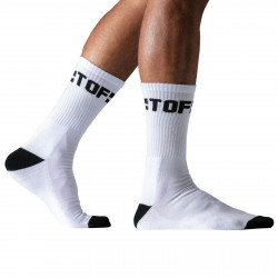ToF Paris Sport Socks White/Black (T8575)