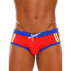 JOR Olimpic Swim Brief Swimwear Red/Blue/Yellow/White (T8637)