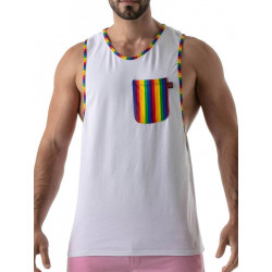 TOF Pride Tank Top White (T8197)