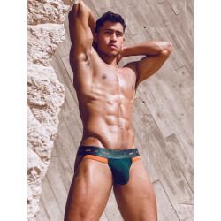 2Eros Aktiv NRG Jockstrap Underwear Green (T8649)