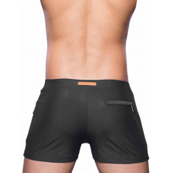 2Eros Bondi Bar Beach Swim Trunks V60 Midnight Grey (T8659)