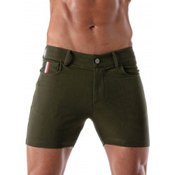 ToF Paris Patriot Chino Shorts Kaki (T8671)