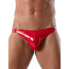 ToF Paris Vinyl Slip Brief Underwear Red (T8680)