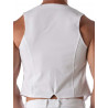 ToF Paris Patriot Chain Vest White (T8676)