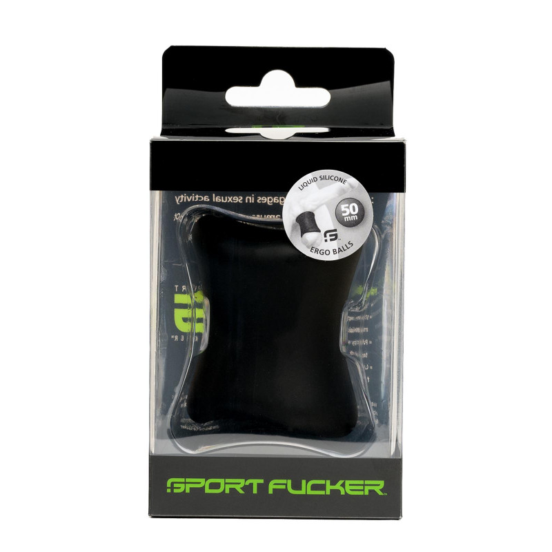 Sport Fucker Ergo Balls 50mm Ballstretcher Black (T8744) Sport Fucker Ergo Balls 50mm Ballstretcher Black (T8744)