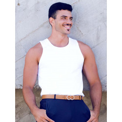 2Eros Peruvian Tank Top White (T8761)