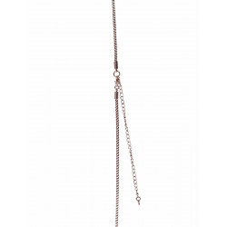 2eros Logo Pendant Necklace Rose Gold (T8763)