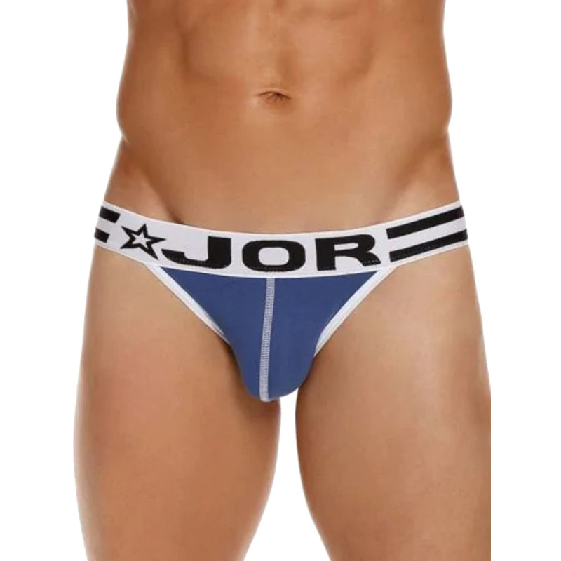 JOR Varsity Jockstrap Underwear Blue/White (T8791)