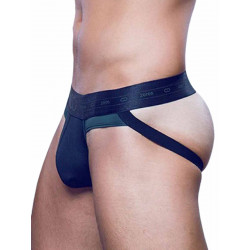 2Eros Aktiv Pegasus Jockstrap Underwear Black/Green (T8839)