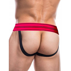 Cut4Men Rugby Jockstrap Underwear Neon Pink (T8875)