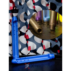 XTRM O-Clean Anal Douche Shower Nozzle Blue (T8799)