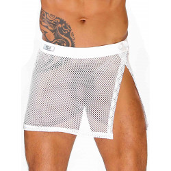 ToF Paris Circuit Mesh Skirt White (T8984)