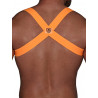 ToF Paris Party Boy Elastic Harness Neon Orange (T8971)