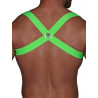 ToF Paris Party Boy Elastic Harness Neon Orange (T8972)