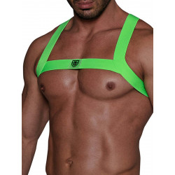 ToF Paris Fetish Elastic Harness Neon Green (T8976)