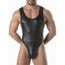 TOF Fetish Body Thong Swimwear Black (T9007)