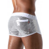 ToF Paris Star Mini Shorts Silver/White (T9003)