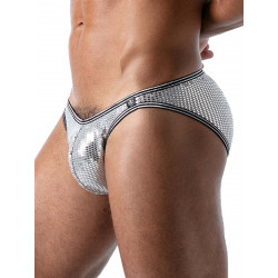 ToF Paris Star Mini Slip Underwear Silver (T8993)