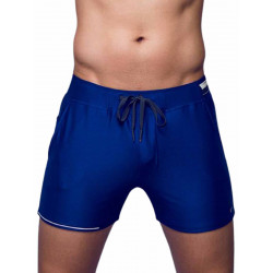 Supawear Full Lined Mesh Shorts Tight Fit Limoges Blue (T9034)