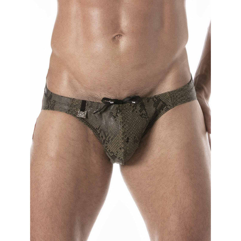 ToF Paris Splendid Swim Mini-Slip Swimwear Khaki (T9092)