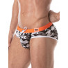 ToF Paris Iconic Swim Brief Swimwear Grey Camo (T9102)