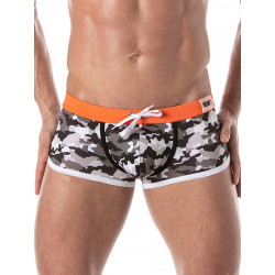 ToF Paris Iconic Swim Trunk Swimwear Grey Camo (T9103)