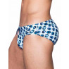 2Eros Print Swim Briefs V10 Bubbles (T9186)