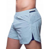 Supawear High Split Shorts Loose Fit Grey Harbour (T9037)