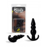 Rude Rider Mini Bead Anal Plug Black (T9073)