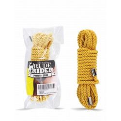 Rude Rider Rope 5mm x 5m Polyester Yellow (T9049)