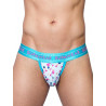 Supawear Sprint Thong Underwear Ditsy Dots Blue (T9310)