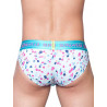 Supawear Sprint Brief Underwear Ditsy Dots Blue (T9308)