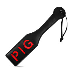 Rude Rider Pig Soft-Paddle Black/Red (T9067)