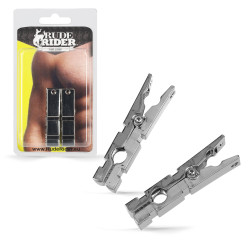 Rude Rider Nipple Clamps Zinc Alloy 2-Set (T9042)