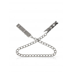 Rude Rider Nipple Clamps with Chain Zinc Alloy (T9041)