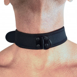 Rude Rider Neoprene Puppy Collar Black (T7264)