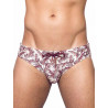 2Eros Print Swim Briefs V10 Pastel Hawaii (T9386)