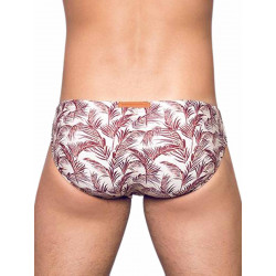 2Eros Print Swim Briefs V10 Pastel Hawaii (T9386)