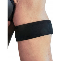 Rude Rider Neoprene Puppy 2 Biceps Straps Black (T7257)