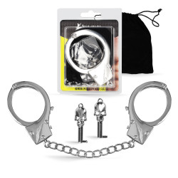 Rude Rider Hand Cuffs with Keys Zinc Alloy (T9047)